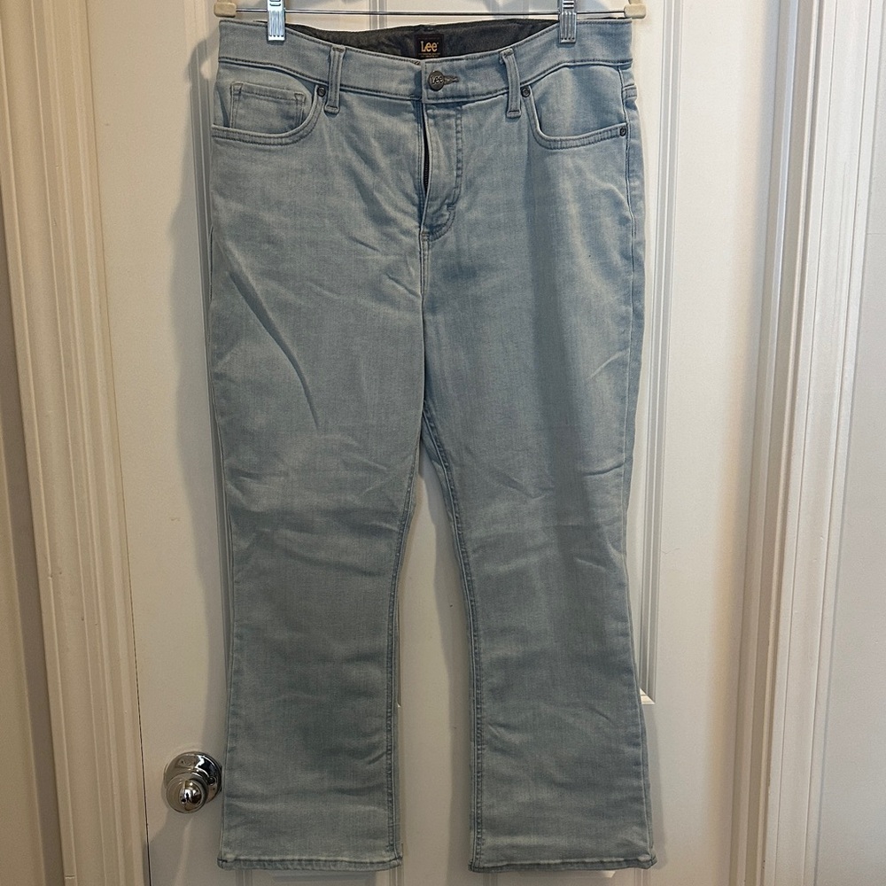 Lee Women's Sky Blue Boot Cut Jeans